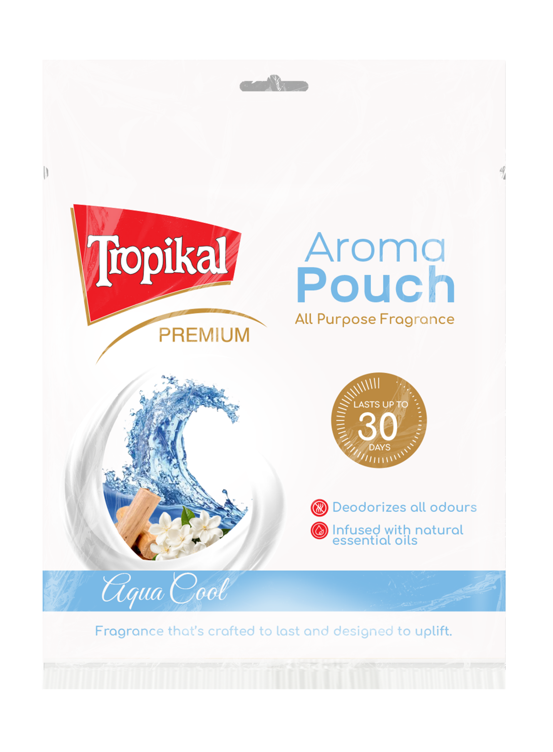 Tropikal Aroma Pouch- Aqua Cool 10g