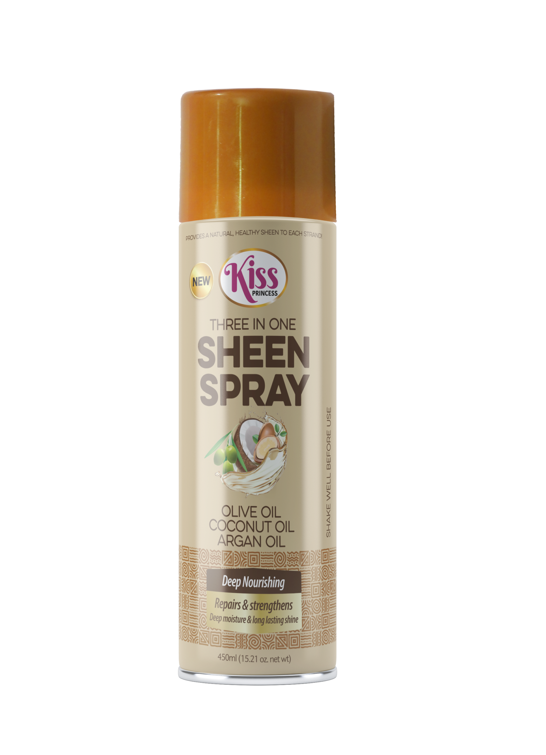 Kiss Princess 3in1 Sheen Spray 450ml