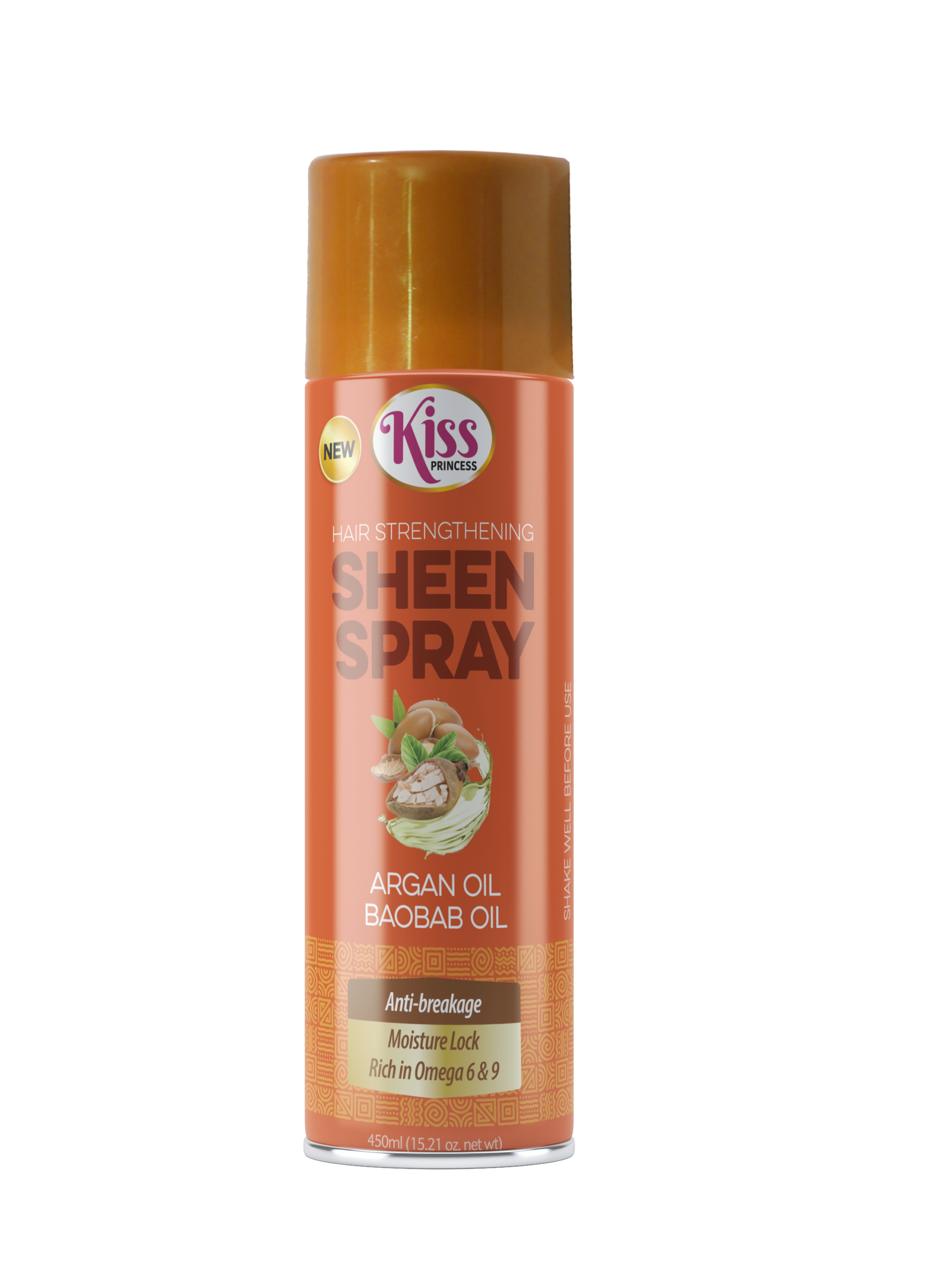 Kiss Argan Hair Sheen Spray 450ml