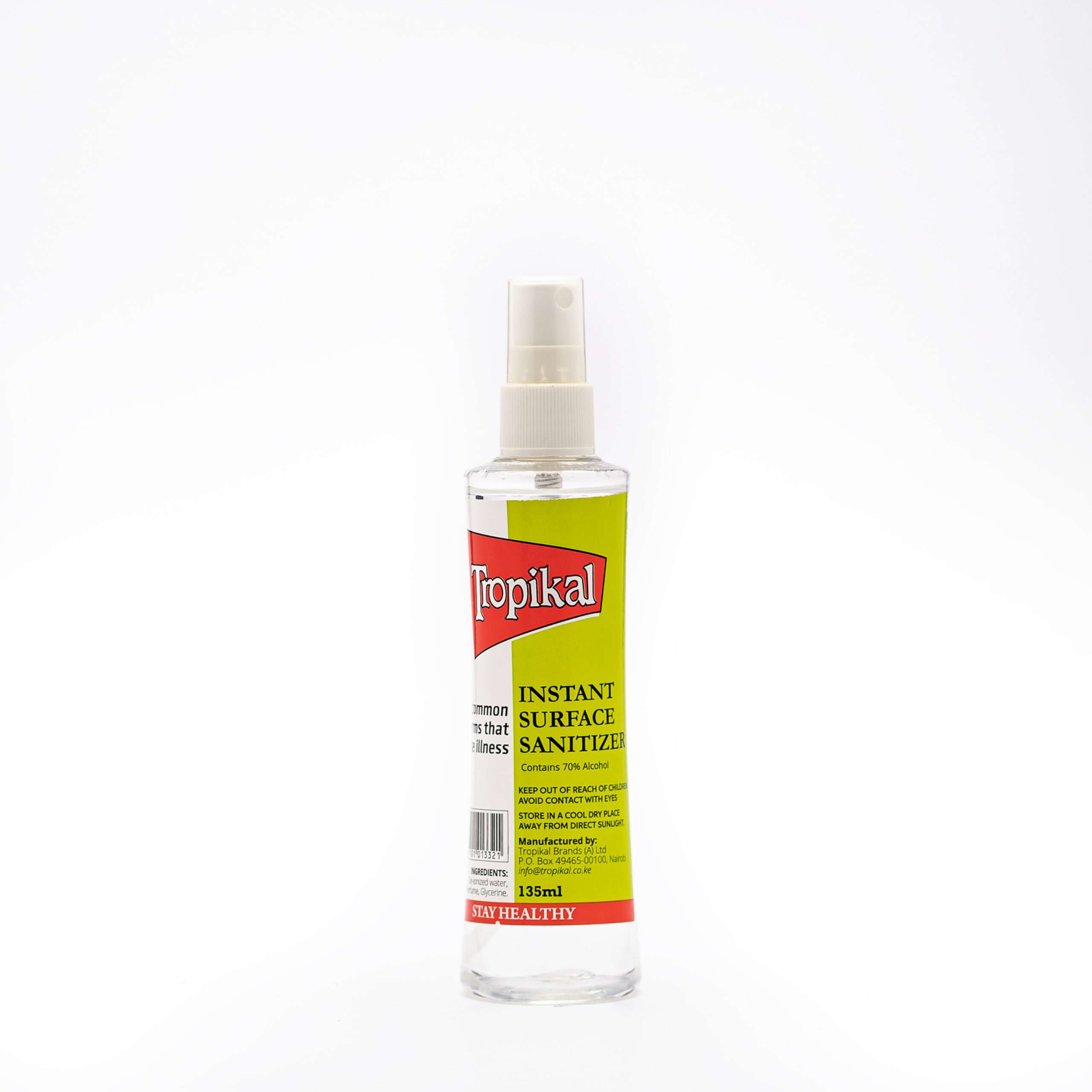 Tropikal Surface Sanitizer  Spray 135ml